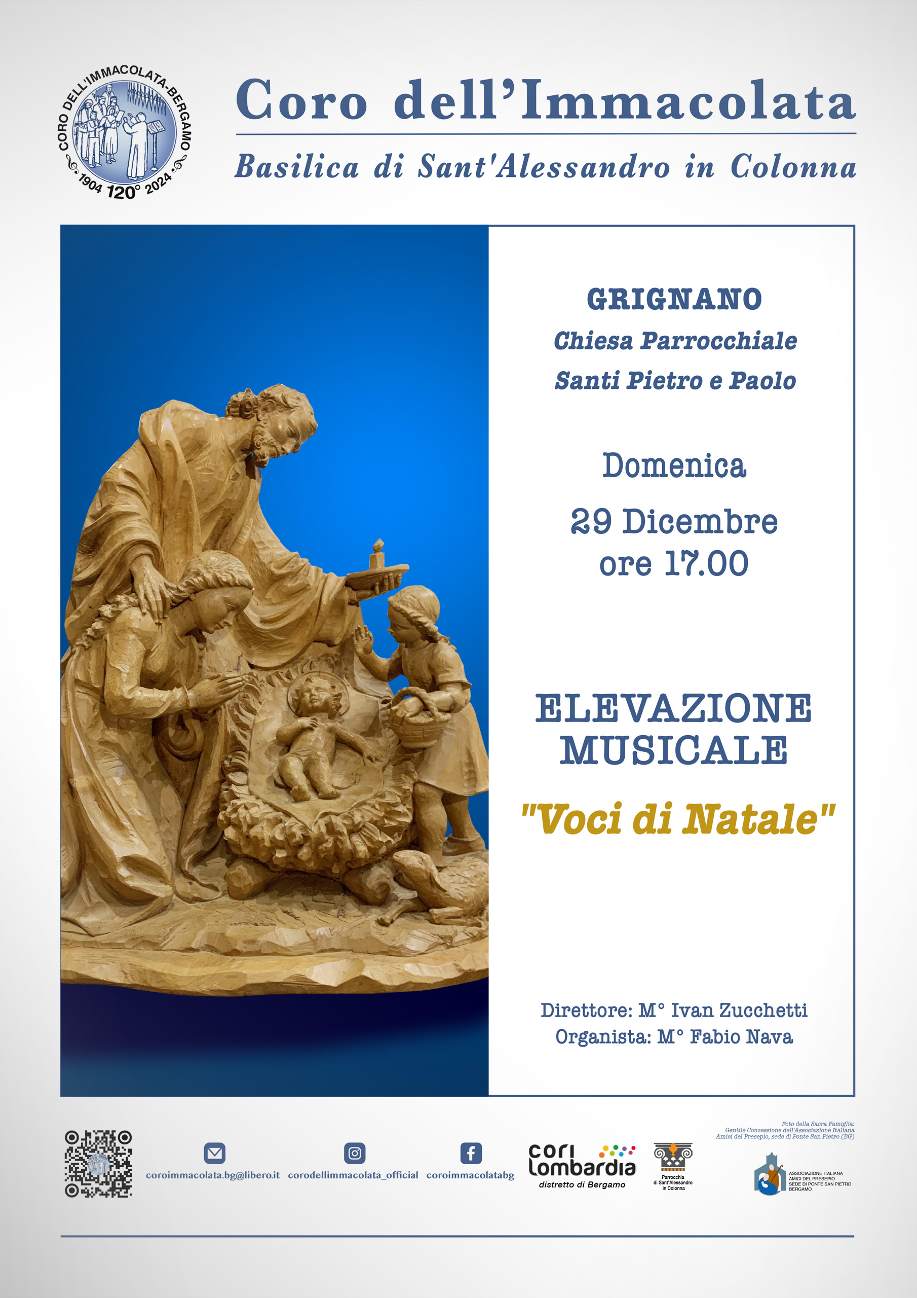 Coro dell'Immacolata - Cantiamo il Natale - Grignano - 30 dicembre 2024